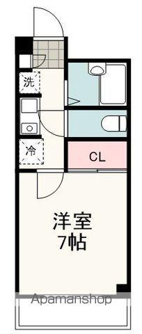 コスモス(1K/1階)の間取り写真