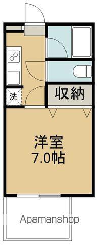 フラットリア仙台駅東(1K/8階)の間取り写真