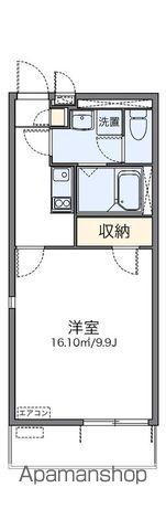 レオネクストカーサKASAI 1(1K/3階)の間取り写真