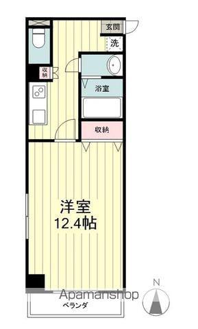第7田嶋ビル(1K/5階)の間取り写真