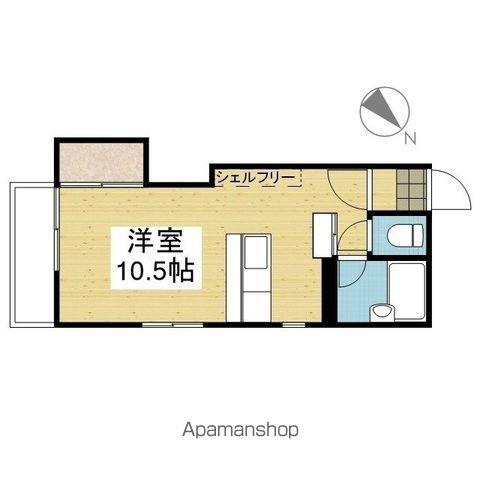 メゾンドNANKAIⅡ(ワンルーム/3階)の間取り写真