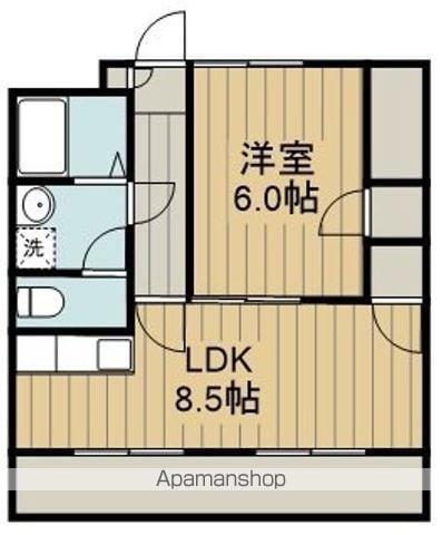 リアライズ羽村(1LDK/7階)の間取り写真