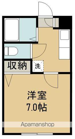 カーサヴェルデ(1K/2階)の間取り写真