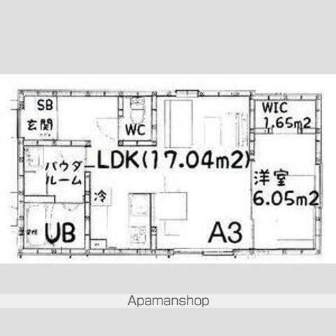 茜さす春のセラビィ(1LDK/3階)の間取り写真