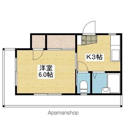 メゾンド・クレールⅡ(1K/5階)の間取り写真