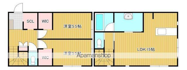 CHASSE COURT(2LDK)の間取り写真