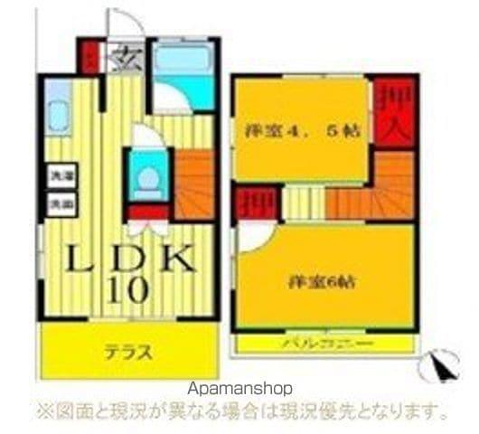 グリーンテラス下田(2LDK)の間取り写真