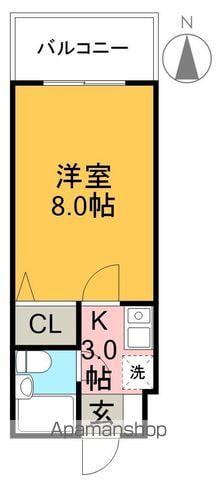 ダイアパレス追手前第3(1K/7階)の間取り写真