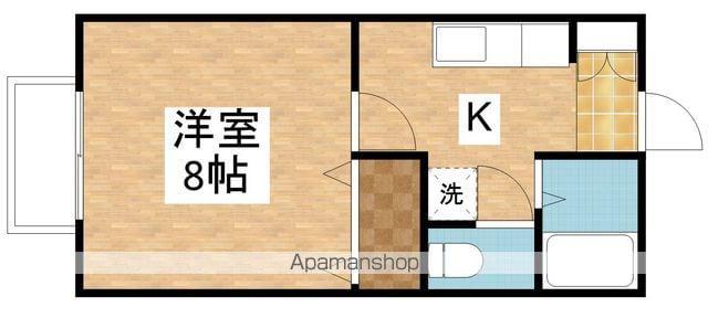 YSハウス(1K/1階)の間取り写真