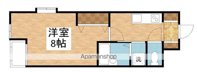 ファーストクラス豊栄(1K/2階)の間取り写真