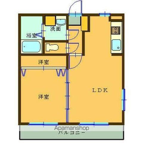 エクセルMT(1LDK/1階)の間取り写真