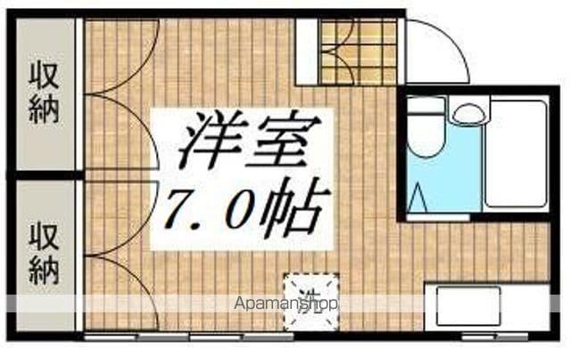 サンライフS(ワンルーム/1階)の間取り写真