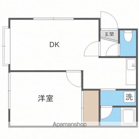 アーバンライフハウス(1LDK/2階)の間取り写真