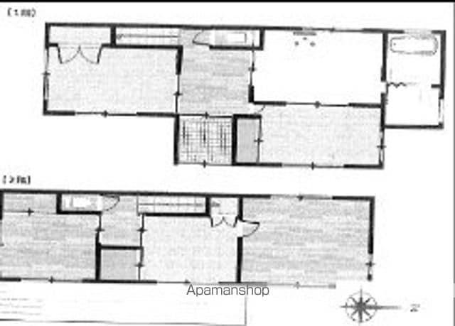 東武鉄道野田線 逆井駅 徒歩37分 2階建 築61年(5DK)の間取り写真
