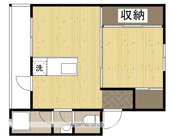 クレスト多可町 2棟(1DK/1階)の間取り写真