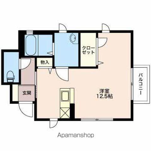 セントラルエスタシオン(ワンルーム/1階)の間取り写真