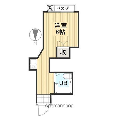 メゾンドマキシム(ワンルーム/3階)の間取り写真