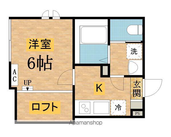 KEIAI RESIDENCE 八王子Ⅱ(1K/3階)の間取り写真