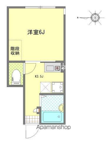 マウ東高円寺(1K/1階)の間取り写真
