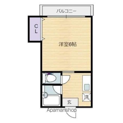 センチュリープラーザ(1K/3階)の間取り写真