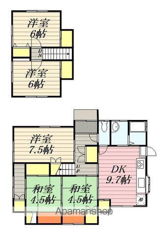 鹿児島本線 基山駅 徒歩33分 2階建 築49年(5DK)の間取り写真