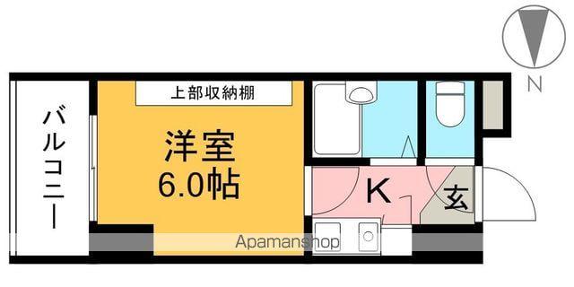 セブンシーズ入明アネックス(1K/5階)の間取り写真