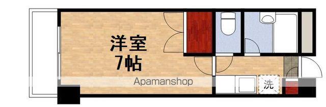 日神パレステージ玉川上水(1K/1階)の間取り写真