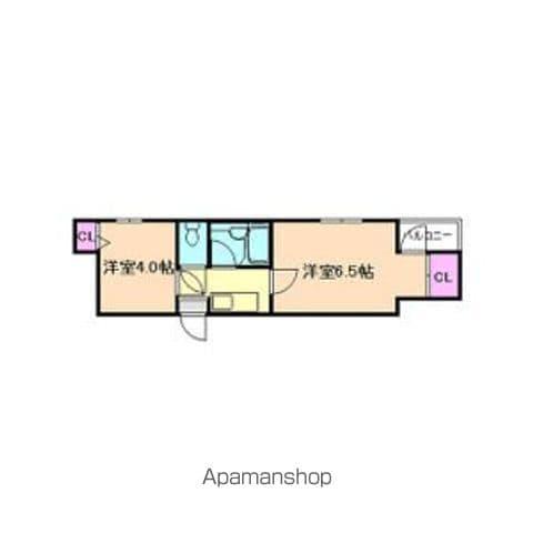 プレアール遠里小野(2K/2階)の間取り写真