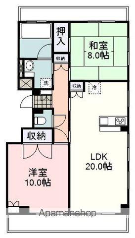 アネシス99(2LDK/5階)の間取り写真