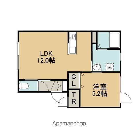 レガード174Ⅱ(1LDK/1階)の間取り写真
