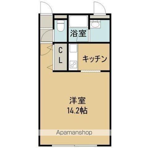 ラルジュ(1K/3階)の間取り写真