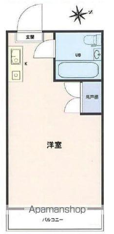 メゾン・ド・マジョレ(ワンルーム/4階)の間取り写真