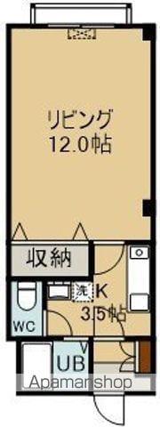 コーポSAH(1K/1階)の間取り写真