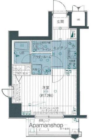 アプレシティ豊島園(1K/5階)の間取り写真