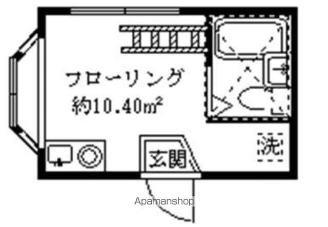 ライフピアアルシオネ(ワンルーム/2階)の間取り写真