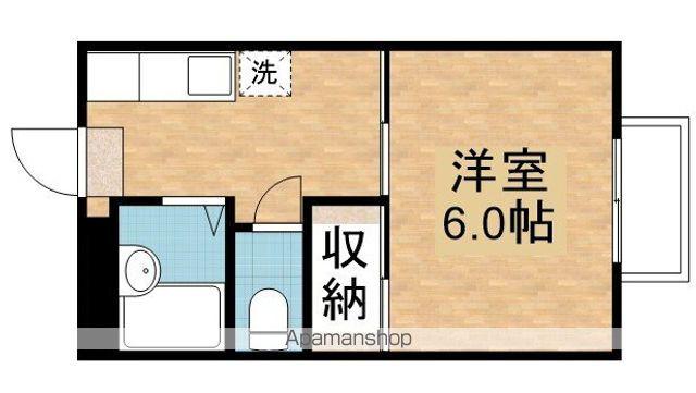 TOMIIハイツⅡ(1K/3階)の間取り写真