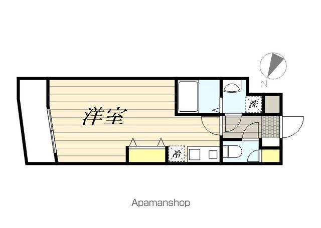 FORTITUDO四街道(ワンルーム/4階)の間取り写真