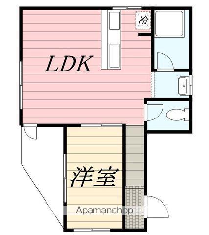 ST.SWITHUN(1LDK/3階)の間取り写真