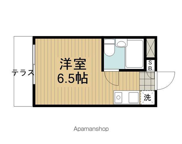 マイトピア西荻2(ワンルーム/1階)の間取り写真