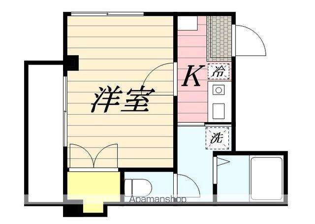 グランメゾン習志野(1K/5階)の間取り写真