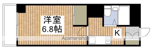 和光マンション(1K/2階)の間取り写真