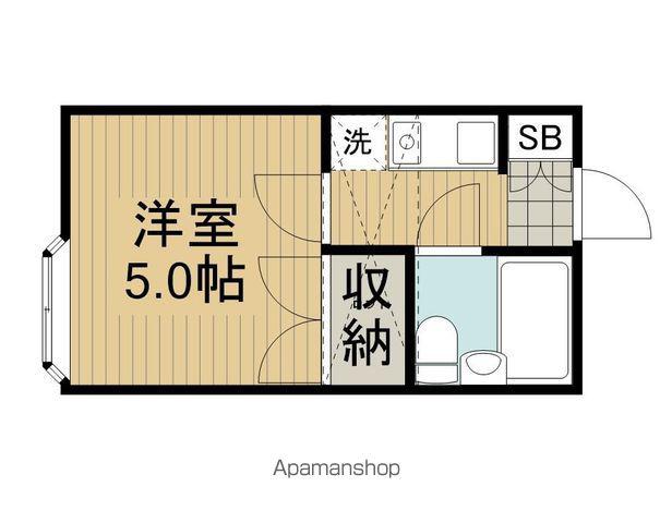 アマビーレ南阿佐ヶ谷(1K/2階)の間取り写真