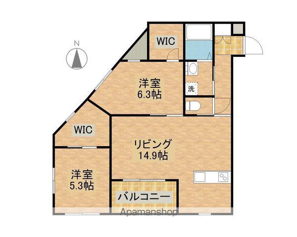 ALTE MEISTER REVE(2LDK/1階)の間取り写真