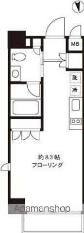 イースト AKIHABARA(ワンルーム/11階)の間取り写真