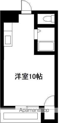 田中第2ビル(ワンルーム/2階)の間取り写真