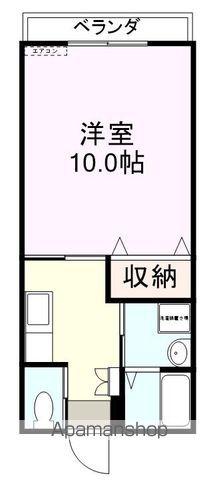 グレイスコート錦町(1K/2階)の間取り写真