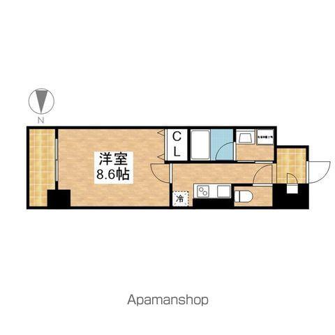セイワパレス吹上公園(1K/3階)の間取り写真