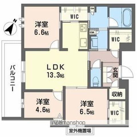 エテルノ 和(ワンルーム/4階)の間取り写真