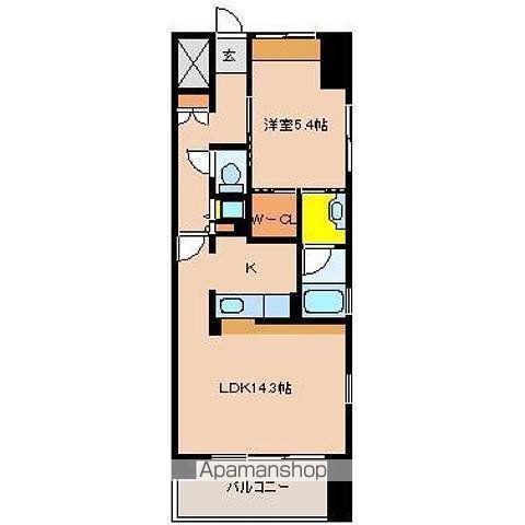 ALTE MEISTER(1LDK/2階)の間取り写真