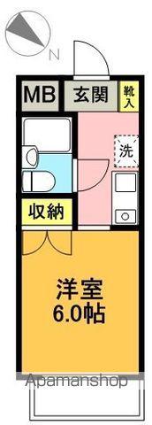 日神パレステージ代田橋(ワンルーム/4階)の間取り写真